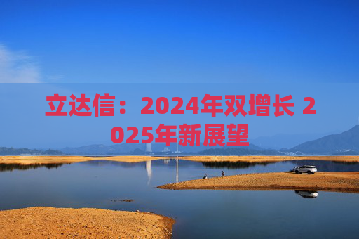 立达信：2024年双增长 2025年新展望