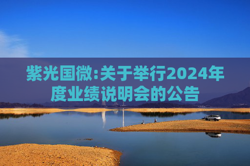 紫光国微:关于举行2024年度业绩说明会的公告