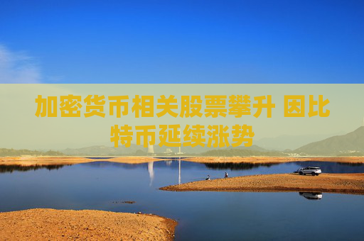 加密货币相关股票攀升 因比特币延续涨势