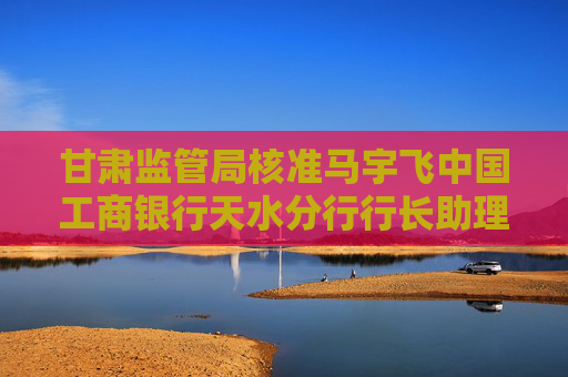 甘肃监管局核准马宇飞中国工商银行天水分行行长助理任职资格