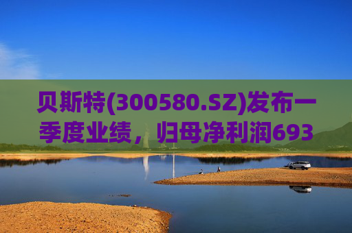 贝斯特(300580.SZ)发布一季度业绩，归母净利润6939.86万元，增长0.23%