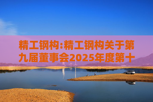 精工钢构:精工钢构关于第九届董事会2025年度第十次临时会议决议公告