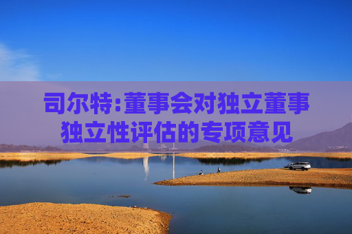 司尔特:董事会对独立董事独立性评估的专项意见