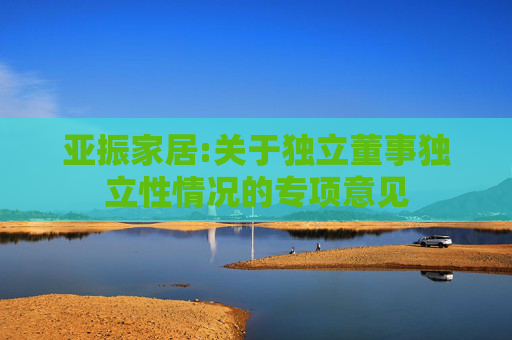 亚振家居:关于独立董事独立性情况的专项意见