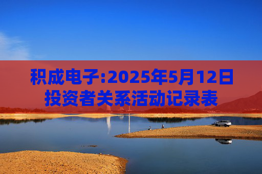 积成电子:2025年5月12日投资者关系活动记录表  第1张