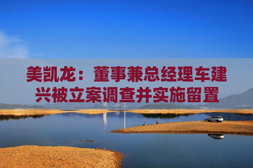 美凯龙：董事兼总经理车建兴被立案调查并实施留置