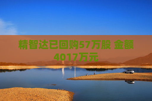 精智达已回购57万股 金额4017万元