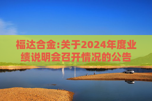 福达合金:关于2024年度业绩说明会召开情况的公告
