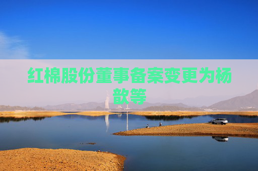 红棉股份董事备案变更为杨歆等