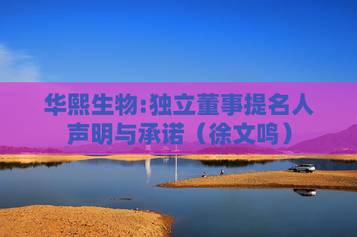 华熙生物:独立董事提名人声明与承诺（徐文鸣）