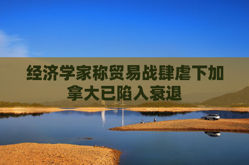经济学家称贸易战肆虐下加拿大已陷入衰退