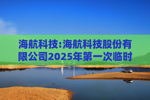 海航科技:海航科技股份有限公司2025年第一次临时股东大会会议资料