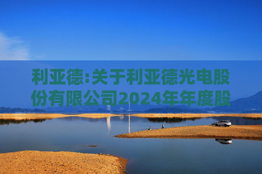 利亚德:关于利亚德光电股份有限公司2024年年度股东大会的法律意见书