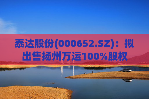 泰达股份(000652.SZ)：拟出售扬州万运100%股权