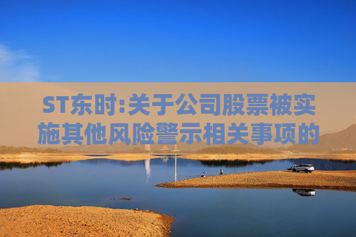 ST东时:关于公司股票被实施其他风险警示相关事项的进展公告