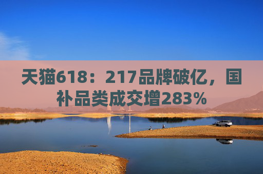 天猫618：217品牌破亿，国补品类成交增283%