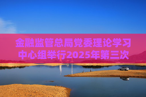 金融监管总局党委理论学习中心组举行2025年第三次集体学习暨专题调研