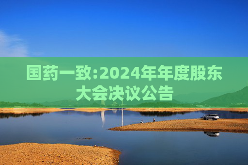 国药一致:2024年年度股东大会决议公告