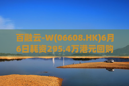 百融云-W(06608.HK)6月6日耗资295.4万港元回购36.3万股