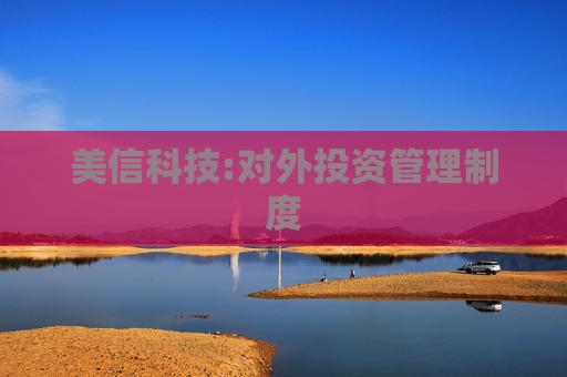 美信科技:对外投资管理制度