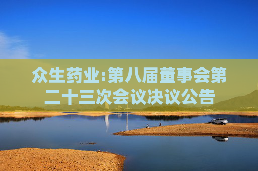 众生药业:第八届董事会第二十三次会议决议公告
