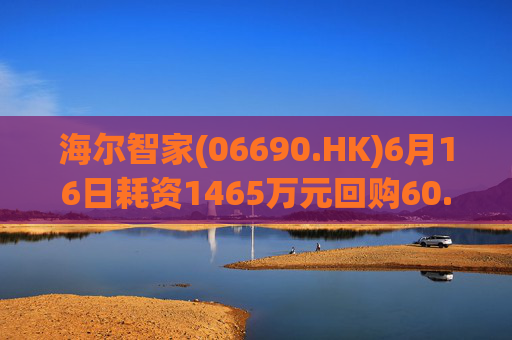 海尔智家(06690.HK)6月16日耗资1465万元回购60.2万股A股