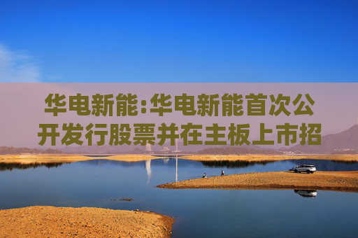 华电新能:华电新能首次公开发行股票并在主板上市招股意向书附录