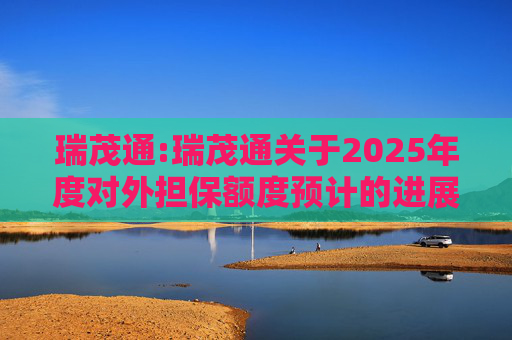 瑞茂通:瑞茂通关于2025年度对外担保额度预计的进展公告