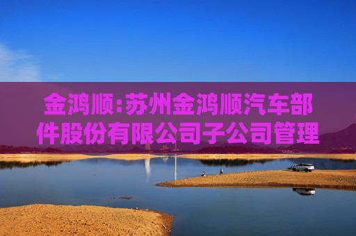 金鸿顺:苏州金鸿顺汽车部件股份有限公司子公司管理制度（2025年11月修订）