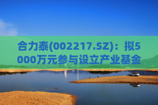 合力泰(002217.SZ)：拟5000万元参与设立产业基金