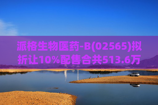 派格生物医药-B(02565)拟折让10%配售合共513.6万股配售股份 净筹约2.96亿港元 第1张 派格生物医药-B(02565)拟折让10%配售合共513.6万股配售股份 净筹约2.96亿港元 第1张