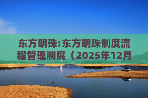 东方明珠:东方明珠制度流程管理制度（2025年12月修订）