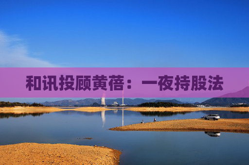 和讯投顾黄蓓：一夜持股法