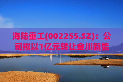 海陆重工(002255.SZ)：公司拟以1亿元转让金川新能源40%股权  第1张