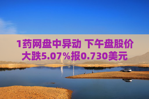 1药网盘中异动 下午盘股价大跌5.07%报0.730美元