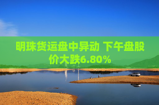 明珠货运盘中异动 下午盘股价大跌6.80%