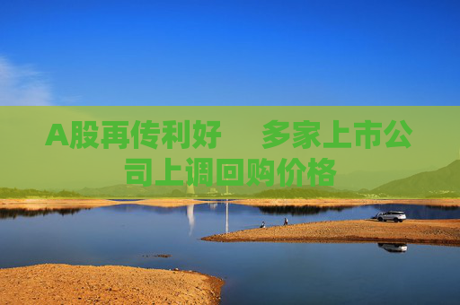 A股再传利好 　多家上市公司上调回购价格