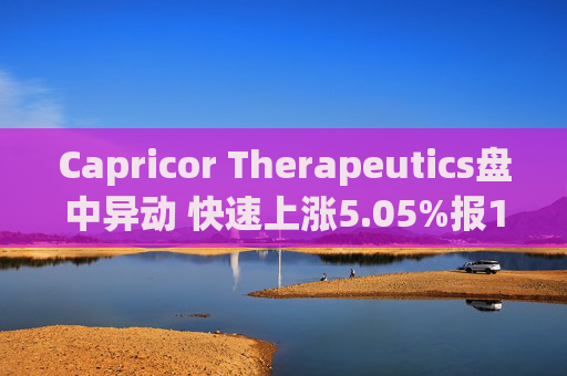 Capricor Therapeutics盘中异动 快速上涨5.05%报13.73美元