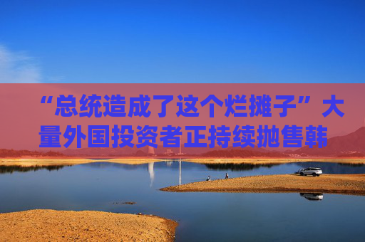 “总统造成了这个烂摊子”大量外国投资者正持续抛售韩资产