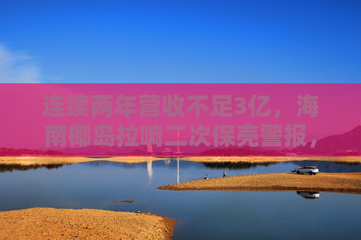 连续两年营收不足3亿，海南椰岛拉响二次保壳警报，靠新品能否拯救低迷业绩？