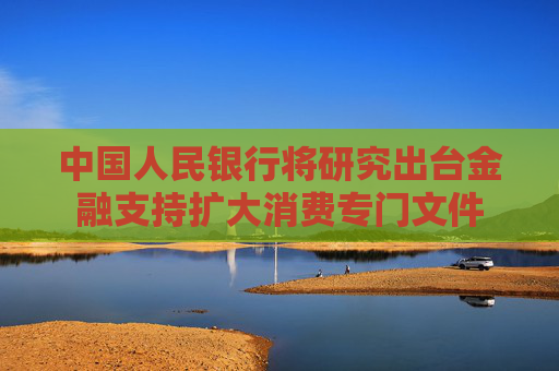 中国人民银行将研究出台金融支持扩大消费专门文件