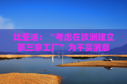 比亚迪：“考虑在欧洲建立第三家工厂”为不实消息  第1张