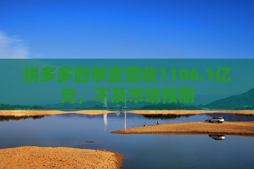 拼多多四季度营收1106.1亿元，不及市场预期  第1张