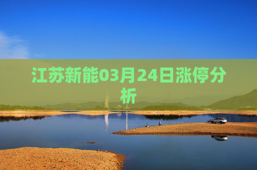 江苏新能03月24日涨停分析