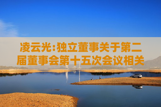 凌云光:独立董事关于第二届董事会第十五次会议相关事项的独立意见