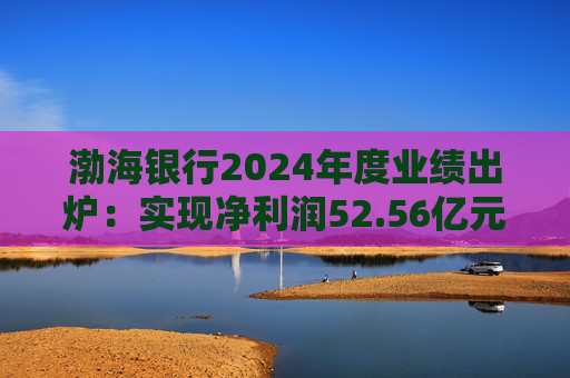 渤海银行2024年度业绩出炉：实现净利润52.56亿元 同比增长3.44%
