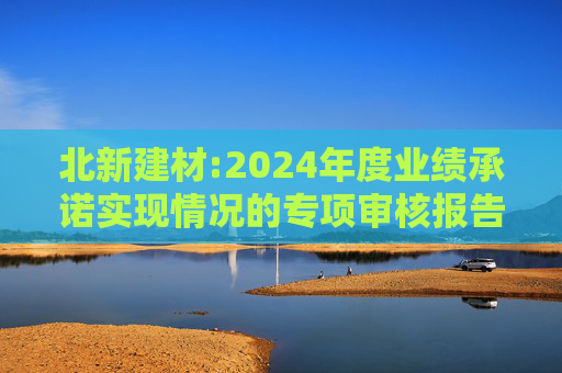 北新建材:2024年度业绩承诺实现情况的专项审核报告