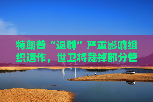 特朗普“退群”严重影响组织运作，世卫将裁掉部分管理人员