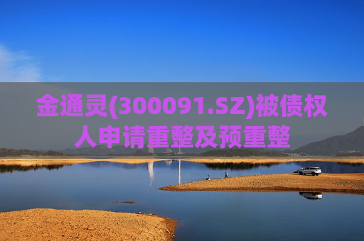 金通灵(300091.SZ)被债权人申请重整及预重整