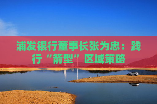 浦发银行董事长张为忠：践行“箭型”区域策略